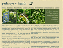Tablet Screenshot of pathways4health.org